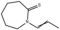 2H-Azepine-2-thione,  hexahydro-1-propenyl-  (7CI,8CI)
