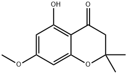 5-羟基-7-甲氧基-2,2-二甲基-2,3-二氢-4H-苯并吡喃-4-酮