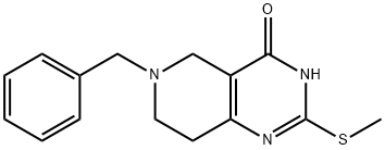 6-benzyl-2-(methylthio)-5,6,7,8-tetrahydropyrido[4,3-d]pyrimidin-4-ol