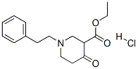 ethyl 4-oxo-1-phenethylpiperidine-3-carboxylate hydrochloride