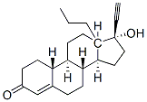 (17R)-17-Hydroxy-13-propyl-18,19-dinorpregn-4-en-20-yn-3-one