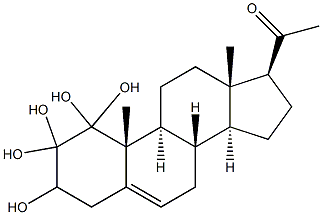 3BETA,11BETA,17ALPHA,21-四羟基-5-孕烯-20-酮