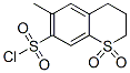 3,4-dihydro-6-methyl-2H-1-benzothiopyran-7-sulphonyl chloride 1,1-dioxide