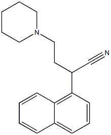 α-(1-Naphtyl)-1-piperidinebutyronitrile