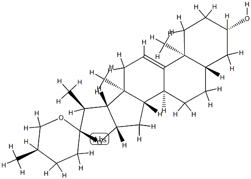 (3Β,5Α,25R)3-羟基螺甾-9(11)-烯