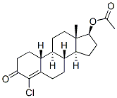 4-chloro-17beta-hydroxyestr-4-en-3-one 17-acetate