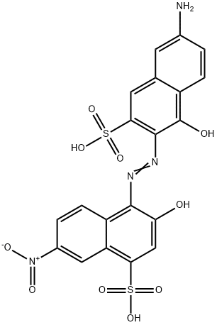 4-[(6-amino-1-hydroxy-3-sulpho-2-naphthyl)azo]-3-hydroxy-7-nitronaphthalene-1-sulphonic acid