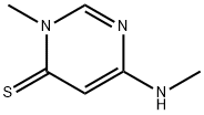4(3H)-Pyrimidinethione,  3-methyl-6-(methylamino)-