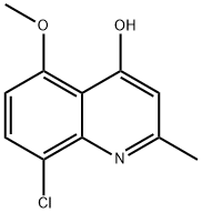 8-氯-5-甲氧基-2-甲基喹啉-4-醇