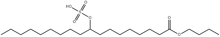 1-butyl 9-(sulphonatooxy)octadecanoate