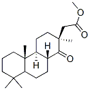 Podocarpane-13.beta.-acetic acid, 13-methyl-14-oxo-, methyl ester