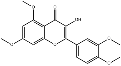 2-(3,4-二甲氧苯基)-3-羟基-5,7-二甲氧基-4H-苯并吡喃-4-酮
