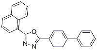 2-[1,1'-biphenyl]-4-yl-5-(1-naphthyl)-1,3,4-oxadiazole