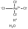 四氯代氢金合四水