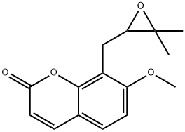 7-Methoxy-8-(3,3-dimethylglycidyl)-2H-1-benzopyran-2-one