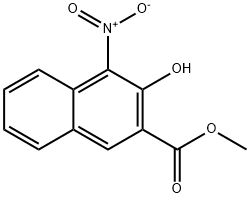 2-Naphthalenecarboxylic acid, 3-hydroxy-4-nitro-, methyl ester