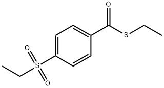 ethylsulfanyl-(4-ethylsulfonylphenyl)methanone