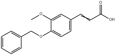 4-苯甲氧基-3-甲氧基肉桂酸