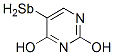 antimonyl-2,4-dihydroxypyrimidine