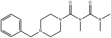 1-Benzyl-4-(2,4,4-trimethylallophanoyl)piperazine