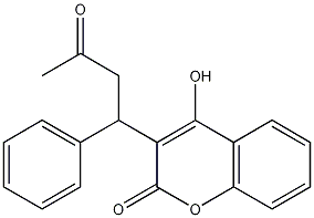 3-(alpha-Acetonylbenzyl)-4-hydroxycoumarin
