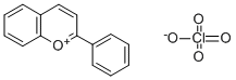 1-Benzopyrylium, 2-phenyl-, perchlorate