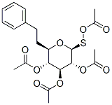 .beta.-D-Glucopyranoside, phenylmethyl 1-thio-, tetraacetate