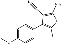 2-氨基-4-(4-甲氧苯基)-5-甲基噻吩-3-甲腈