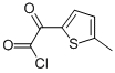 2-Thiopheneacetyl chloride, 5-methyl-alpha-oxo- (9CI)