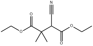 Succinic acid, 3-cyano-2,2-dimethyl-, diethyl ester (6CI)