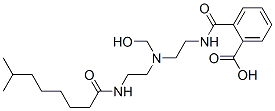 2-[[[2-[(hydroxymethyl)[2-[(1-oxoisononyl)amino]ethyl]amino]ethyl]amino]carbonyl]benzoic acid