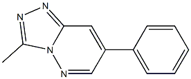 7-phenyl-3-methyl-1,2,4-triazolo-(4,3b)pyridazine