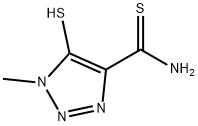1H-1,2,3-Triazole-4-carbothioamide,5-mercapto-1-methyl-(9CI)