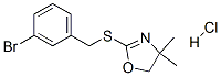 2-[(3-bromophenyl)methylsulfanyl]-4,4-dimethyl-5H-1,3-oxazole hydrochl oride