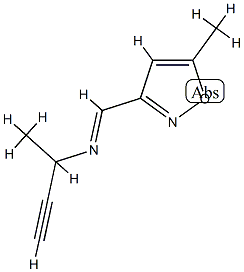 3-Butyn-2-amine,N-[(5-methyl-3-isoxazolyl)methylene]-(9CI)