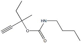 Carbamic acid, butyl-, 1-ethyl-1-methyl-2-propynyl ester (6CI)