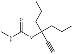 Carbamic acid, methyl-, 1,1-dipropyl-2-propynyl ester (6CI)