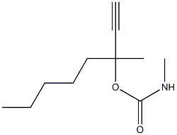 Carbamic acid, methyl-, 1-methyl-1-pentyl-2-propynyl ester (6CI)