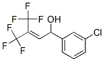 1-(m-Chlorophenyl)-4,4,4-trifluoro-3-trifluoromethyl-2-buten-1-ol