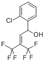 1-(o-Chlorophenyl)-4,4,4-trifluoro-3-(trifluoromethyl)-2-buten-1-ol