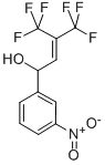 1-(m-Nitrophenyl)-4,4,4-trifluoro-3-trifluoromethyl-2-buten-1-ol