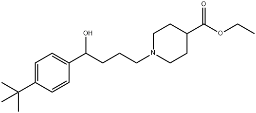 1-[4-[4-叔丁基苯基]-4-羟基丁基]-4-哌啶羧酸乙酯