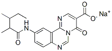 10-[(2,3-Dimethyl-1-oxopentyl)amino]-4-oxo-4H-pyrimido[1,2-c]quinazoline-3-carboxylic acid sodium salt