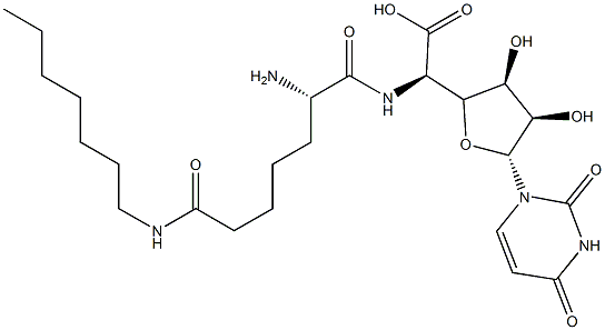 N-epsilon-(Octanoyl)lysyl-uracil polyoxin C