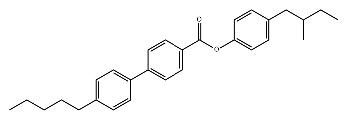 4'-Pentyl-(1,1'-biphenyl)-4-carboxylic acid, 4-(2-methylbutyl)phenyl ester