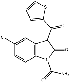 5-chloro-2-oxo-3-(thiophene-2-carbonyl)-3H-indole-1-carboxamide