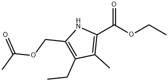 5-(乙酰氧甲基)-4-乙基-3-甲基-1H-吡咯-2-羧酸乙酯