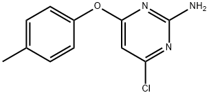 2-amino-4-(p-tolyloxy)-6-chloropyrimidine