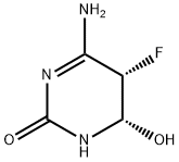 2(1H)-Pyrimidinone,4-amino-5-fluoro-5,6-dihydro-6-hydroxy-,cis-(9CI)