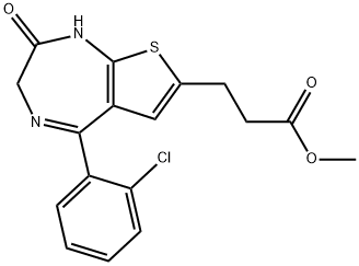 5-(2-氯苯基)-2,3-二氢-2-氧代-1H-噻吩并[2,3-E]-1,4-二氮杂卓-7-丙酸甲酯